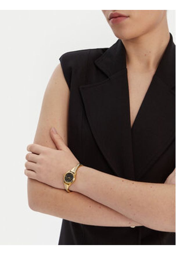 Timex Zegarek Main Street TW2Y39200 Złoty. Kolor: złoty. Styl: street