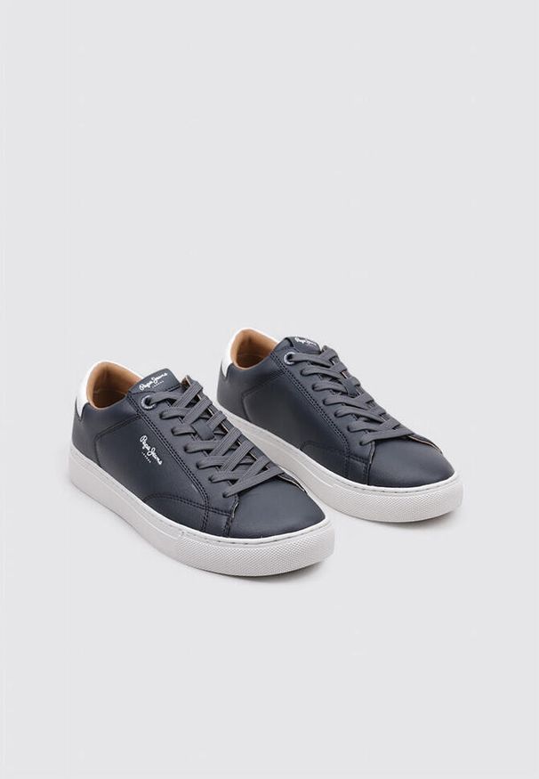 Buty męskie Pepe Jeans Joe Basic. Kolor: niebieski
