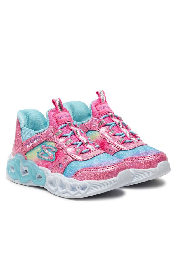 skechers - Sneakersy Skechers. Kolor: srebrny