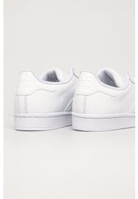 adidas Originals - Buty skórzane Superstar EG4960 EG4960-FTWWHT. Nosek buta: okrągły. Zapięcie: sznurówki. Kolor: biały. Materiał: skóra. Model: Adidas Superstar #2