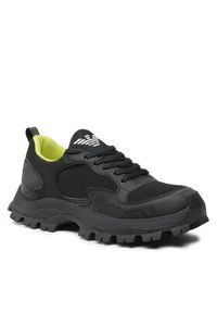 Emporio Armani Sneakersy X4X621 XN810 R926 Czarny. Kolor: czarny. Materiał: materiał #4