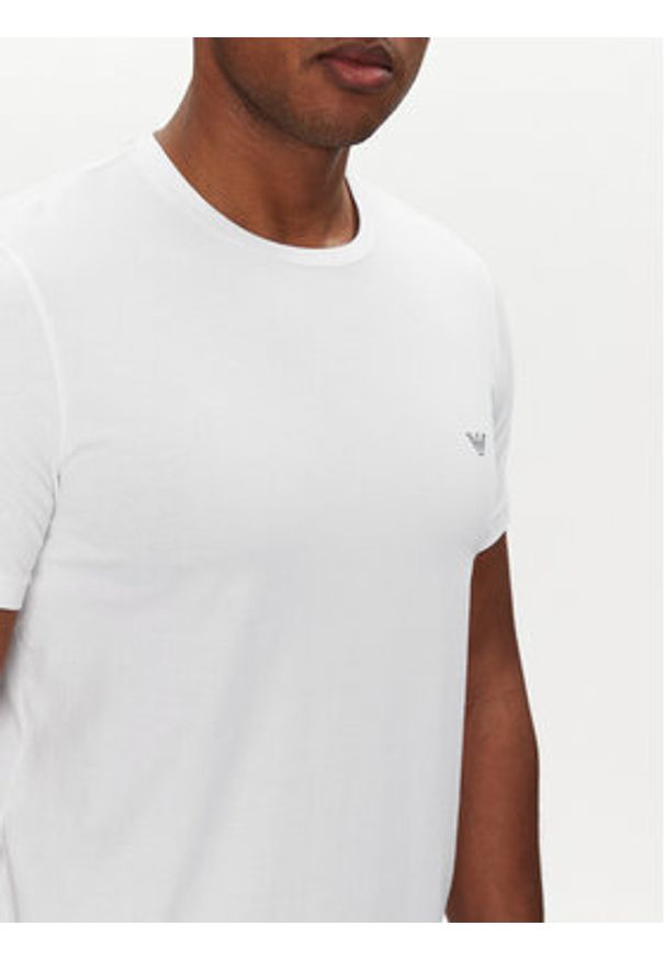 Emporio Armani Underwear Komplet 2 t-shirtów EM000391 AF10776 M8074 Kolorowy Regular Fit. Materiał: bawełna. Wzór: kolorowy