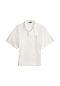 Polo Ralph Lauren Polo 211A96270001 Biały Relaxed Fit. Typ kołnierza: polo. Kolor: biały. Materiał: bawełna #4