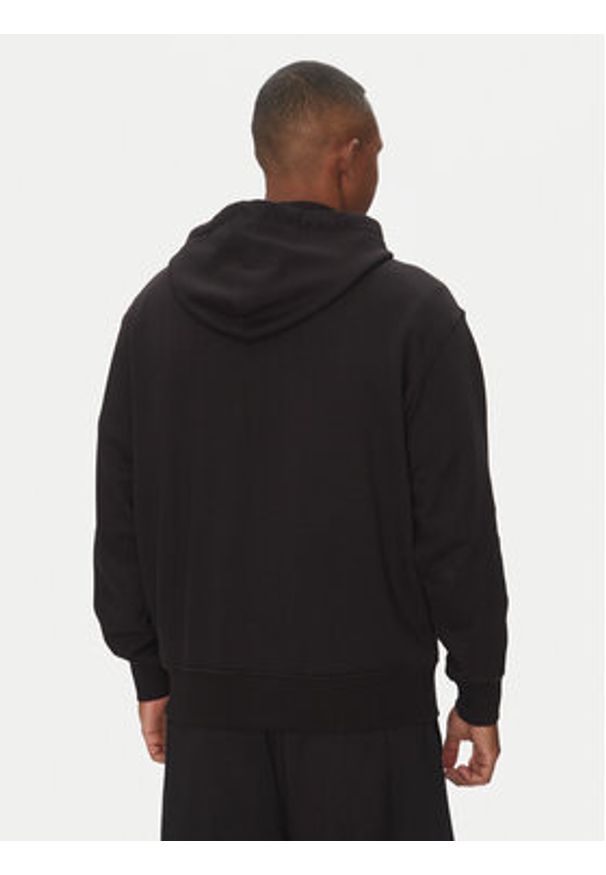 Versace Jeans Couture Bluza 78GAIT07 Czarny Regular Fit. Kolor: czarny. Materiał: bawełna