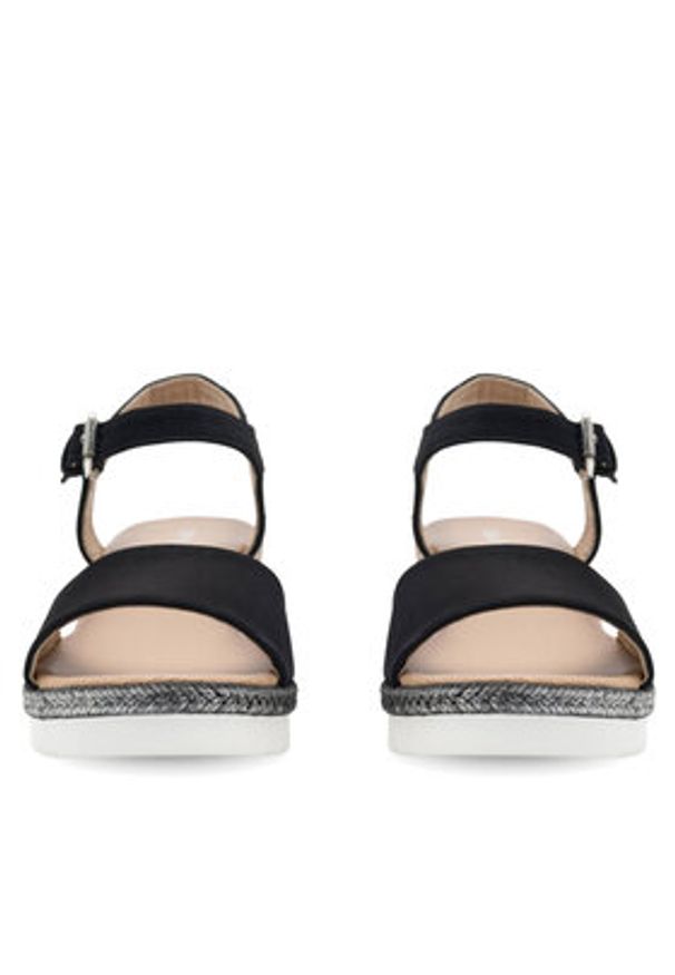 Clara Barson Espadryle WS2189-15 Czarny. Kolor: czarny. Materiał: syntetyk