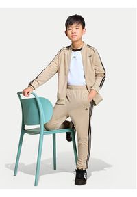 Adidas - adidas Spodnie dresowe adicolor SST KE2864 Beżowy Regular Fit. Kolor: beżowy. Materiał: syntetyk #2