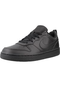 Buty do chodzenia damskie Nike Court Borough Low Recraft. Kolor: czarny. Materiał: materiał, syntetyk. Szerokość cholewki: normalna. Model: Nike Court. Sport: turystyka piesza