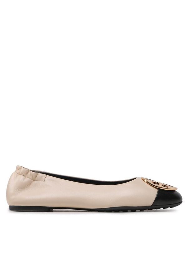 Baleriny Tory Burch. Kolor: beżowy