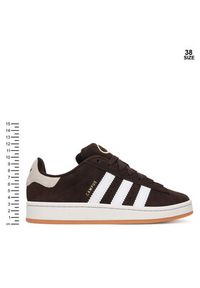 Adidas - adidas Sneakersy Campus 00S JP9566 Brązowy. Kolor: brązowy. Materiał: skóra, zamsz. Model: Adidas Campus #4