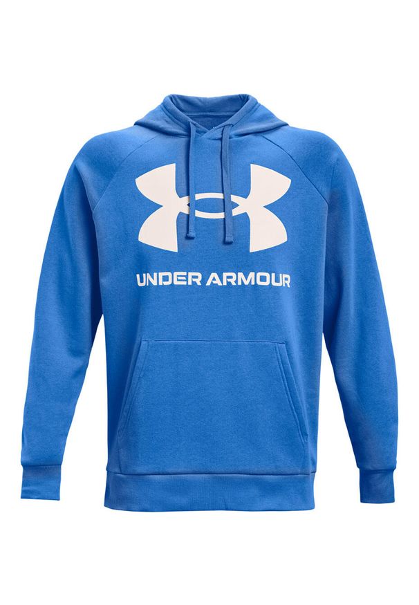 Bluza treningowa treningowa męska Under Armour Rival Fleece Big Logo HD. Kolor: niebieski