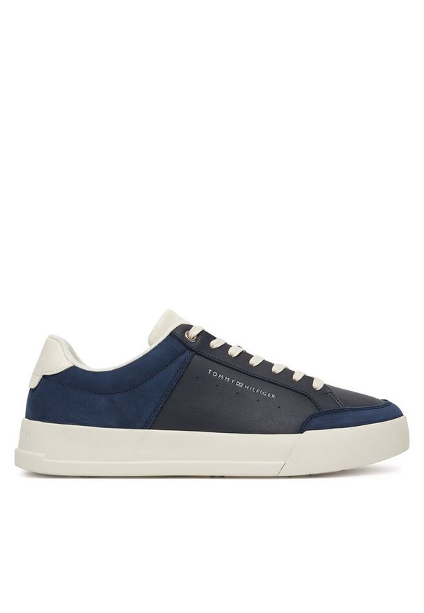 TOMMY HILFIGER - Sneakersy Tommy Hilfiger. Kolor: niebieski