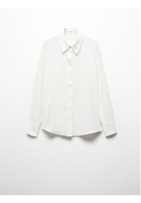mango - Mango Koszula Basic 67030436 Écru Relaxed Fit. Materiał: syntetyk #9