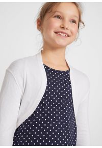 bonprix - Bolerko z dżerseju, z miękkiej wiskozy. Kolor: biały. Materiał: jersey, wiskoza #2