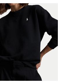 Polo Ralph Lauren Bluza 211943006 Czarny Relaxed Fit. Typ kołnierza: polo. Kolor: czarny. Materiał: bawełna #3