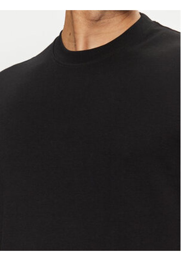 Jack & Jones - Jack&Jones T-Shirt Urban Edge 12254412 Czarny Loose Fit. Kolor: czarny. Materiał: bawełna