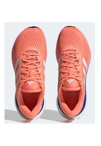 Adidas - Buty do biegania adidas SuperNova 2 M GV9028 czerwone. Zapięcie: sznurówki. Kolor: czerwony. Materiał: tkanina, syntetyk. Szerokość cholewki: normalna #3