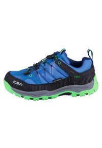 Buty trekkingowe dla dzieci CMP Rigel Low. Kolor: niebieski. Materiał: materiał, syntetyk, tkanina. Szerokość cholewki: normalna