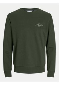 Jack & Jones - Jack&Jones Bluza Ferris 12256837 Zielony Standard Fit. Kolor: zielony. Materiał: syntetyk, bawełna #3