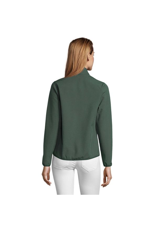 SOL'S - Kurtka Damska Radian Soft Shell. Kolor: czerwony, wielokolorowy, zielony