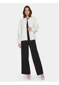 Vila Kurtka bomber Lyra 14088154 Écru Regular Fit. Materiał: syntetyk #4