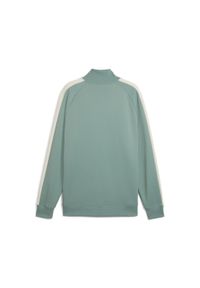 Puma Bluza T7 Always On Track 62958730. Kolor: zielony. Materiał: dresówka