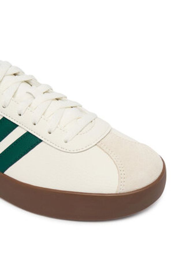 Adidas - adidas Sneakersy Vl Court 3.0 KJ6808 Biały. Kolor: biały. Materiał: skóra