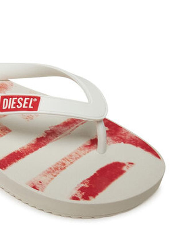 Diesel Japonki Sa-Rio Y03601P4070 H5699 Biały. Kolor: biały