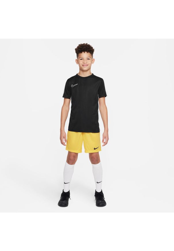 Spodnie treningowe chłopięce Nike JR Park Iii Knit. Kolor: żółty. Długość: krótkie