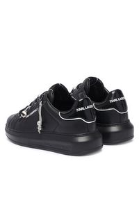 Karl Lagerfeld - KARL LAGERFELD Sneakersy KL62516T Czarny. Kolor: czarny. Materiał: skóra #5
