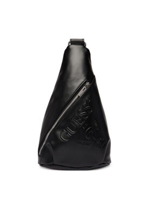 Guess Plecak V6GZ06 W2121 Czarny. Kolor: czarny. Materiał: skóra