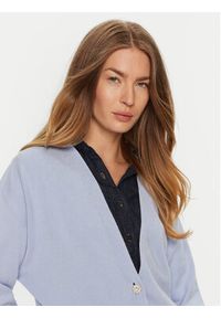 ViCOLO Kardigan 77036S Błękitny Regular Fit. Kolor: niebieski. Materiał: wiskoza #4