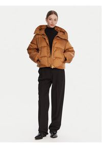 Pinko - PINKO Kurtka zimowa Imparso Imbottito 105656 A2TF Beżowy Regular Fit. Kolor: beżowy. Materiał: syntetyk. Sezon: zima