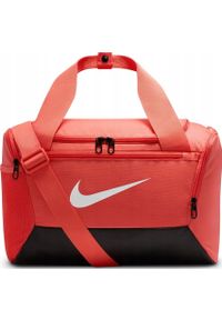 Nike Torba sportowa Brasilia 9.5 czerwona XS (DM3977-814). Kolor: czerwony