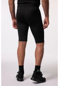 JAY-PI - Męskie Legginsy sportowe FLEXNAMIC® fitness kieszeń na smartfon. Kolekcja: plus size. Kolor: czarny. Materiał: elastan, poliester, materiał. Długość: długie. Sport: fitness