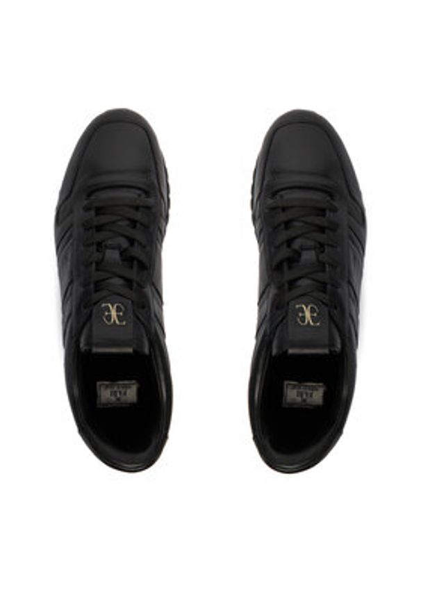 Fabi Sneakersy FU1407 Czarny. Kolor: czarny. Materiał: skóra