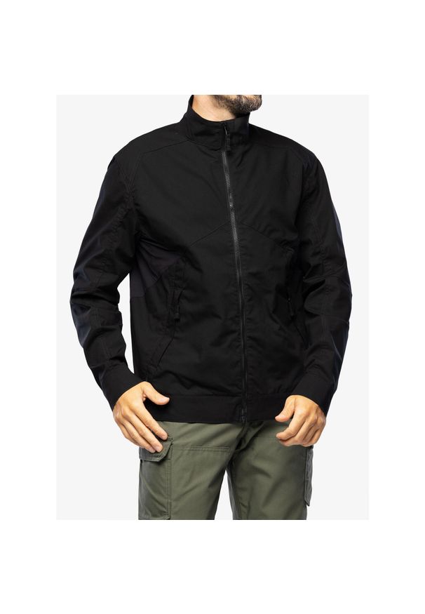 Kurtka bushcraft męska Helikon-Tex Greyman Jacket. Kolor: czarny. Sport: turystyka piesza