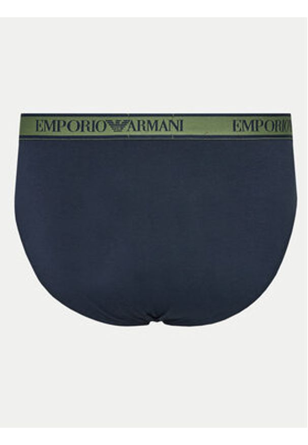 Emporio Armani Underwear Komplet 3 par slipów 112132 4F717 75436 Kolorowy. Materiał: bawełna. Wzór: kolorowy