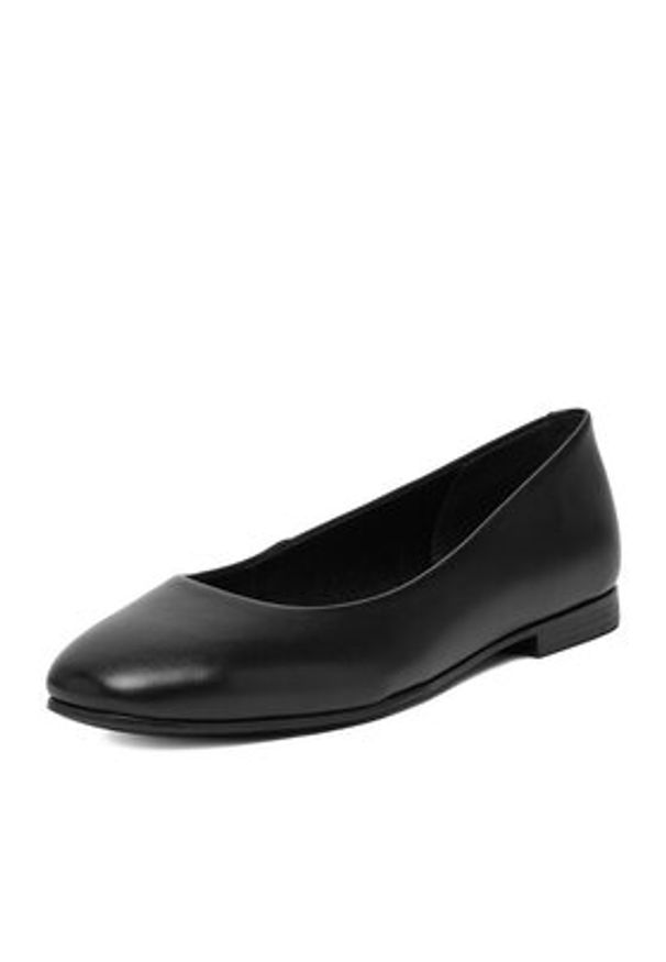 Lasocki Baleriny CEO-RST-WOLLY-09 Czarny. Kolor: czarny. Materiał: skóra