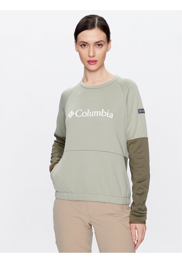 columbia - Columbia Bluza Windgates 1991793 Zielony Regular Fit. Kolor: zielony. Materiał: syntetyk