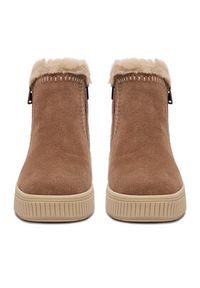 Remonte Botki CEO-D3B70-20 Brązowy. Kolor: brązowy. Materiał: zamsz, skóra #7