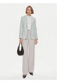 Calvin Klein Marynarka Essential K20K206477 Zielony Regular Fit. Kolor: zielony. Materiał: syntetyk, wiskoza #4