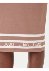 Liu Jo Sport Spódnica ołówkowa TF5217 MS63L Brązowy Regular Fit. Kolor: brązowy. Materiał: syntetyk. Styl: sportowy