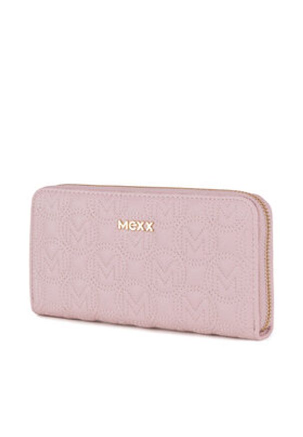 MEXX Portfel MEXX-W1-001-AW24 Różowy. Kolor: różowy. Materiał: poliester, materiał