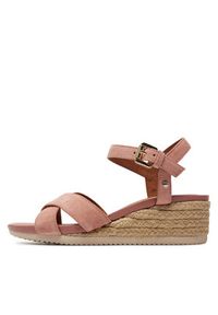 Geox Espadryle D Ischia Corda D02HHC 00022 C7781 Beżowy. Kolor: beżowy. Materiał: skóra, zamsz #3