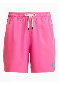 Polo Ralph Lauren Szorty kąpielowe 710957782506 Różowy Classic Fit. Kolor: różowy. Materiał: syntetyk #2