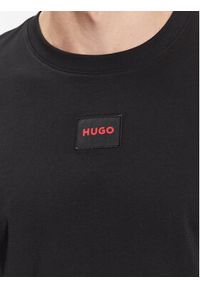 Hugo T-Shirt 50447978 Czarny Regular Fit. Kolor: czarny