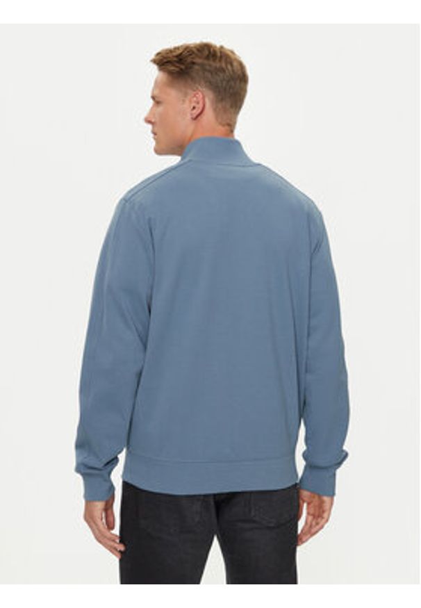 Calvin Klein Jeans Bluza Textured J30J326620 Niebieski Regular Fit. Kolor: niebieski. Materiał: syntetyk