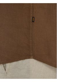 BOSS Koszula Relegant 50567579 Zielony Regular Fit. Kolor: zielony. Materiał: len #2
