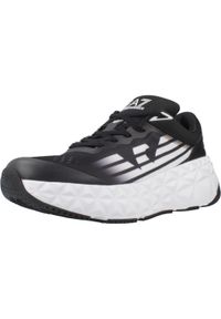 EA7 - Kapcie EMPORIO ARMANI X8X239 XK432 Czarny. Kolor: czarny. Materiał: tkanina. Sport: turystyka piesza