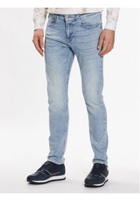 Calvin Klein Jeans Jeansy J30J322833 Niebieski Skinny Fit. Kolor: niebieski